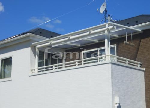 YKK ヴェクターテラス屋根2階F型 施工例写真