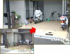 駐車場リフォーム