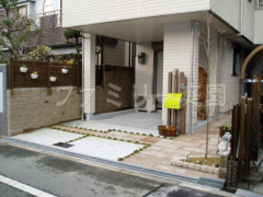 新築オープン外構