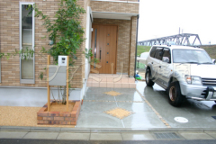 新築オープン外構