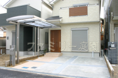 新築オープン外構