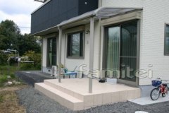 テラス屋根1階用 タイルデッキ
