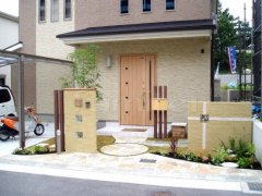 新築オープン外構