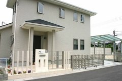 新築クローズ外構