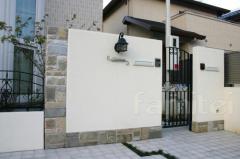 門まわり 洋風門柱