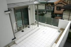 ベランダ屋根 新日軽 ファインテラス1F