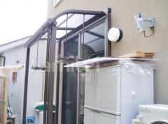 レギュラーテラス屋根1F 洗濯竿掛け
