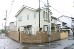 角地 化粧ブロック塀