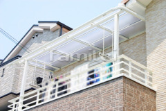 ベランダ物干 レギュラーテラス屋根2F