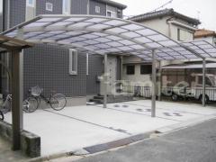 カーポート 新日軽ファインポート2台