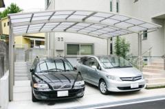 カーポート 新日軽ファインポート2台