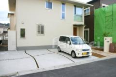 車庫 曲線加工目地