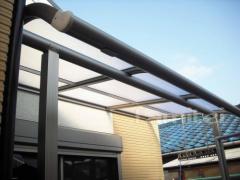 ベランダ屋根 レギュラーテラス2F 竿掛け