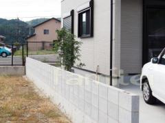 境界フェンス 施工前