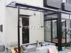 勝手口雨避け レギュラーテラス屋根1階
