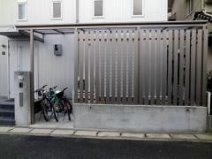 新築オープン外構
