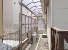 勝手口屋根 レギュラーテラス1階