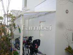 自転車バイク屋根 YKKヴェクターテラス1階