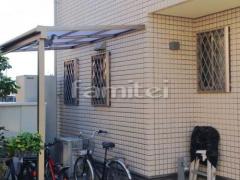 自転車バイク屋根 フラットテラス1階
