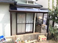 雨除け屋根 レギュラーテラス1階 ウッドデッキ YKKリウッドデッキ