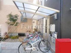 自転車バイク屋根 自転車用自立スタンド 目隠しパネル