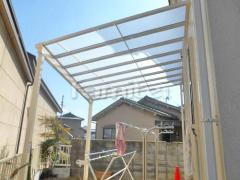 洗濯干し屋根 LIXILサンクテラス1階