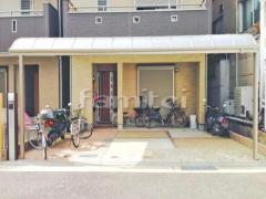 駐車場ガレージ屋根 三協メニーウェルテラス1階