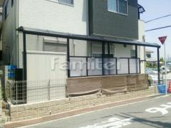 雨除け屋根 レギュラーテラス1階 目隠しパネル