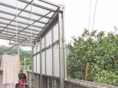 洗濯干し場 目隠しパネル