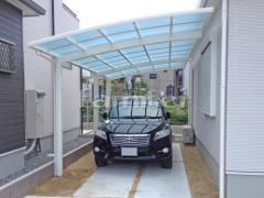 カーポート YKKレイナポート縦1.5台