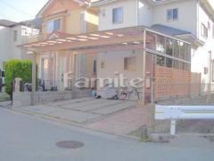 カーポート LIXILアーキデュオ横3台
