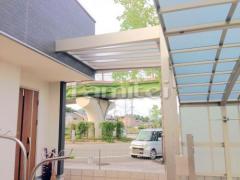 雨除け屋根 YKKリレーリアテラス