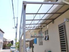 既存テラス屋根取り替え修理