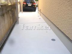 テラス屋根下 土間コンクリート 伸縮目地