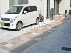 新築シンプル オープン外構