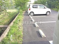 タイヤ止めブロック(車止め) 白線ライン引き