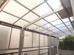 カーポート 土間コンクリート 立水栓 雨除け屋根 イナバ物置
