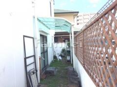雨除け屋根 レギュラーテラス1階