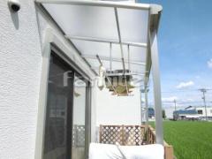 洗濯干し屋根 YKKAP ヴェクターテラス屋根(ベクター) 1階用 F型フラット屋根 物干し