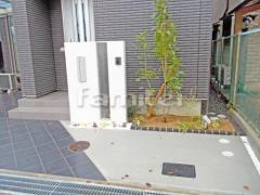 新築シンプル オープン外構