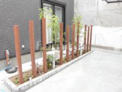 新築シンプル オープン外構