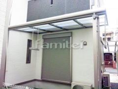 雨除け屋根 LIXILスピーネ1階 カーポート ネスカF横2台