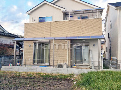 雨除け屋根 レギュラーテラス1階