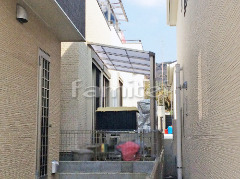 雨除け屋根 LIXILスピーネ1階