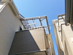 ベランダ屋根 LIXILスピーネ2階