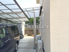 雨除け屋根 YKK独立式エフルージュグランZERO1階