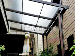 フル木製調テラス屋根 三協ナチュレ1階
