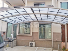 カーポート LIXILネスカR横2台 水平式物干し