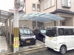 カーポート YKKレイナポート横2台