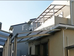 ベランダ屋根 フラットテラス2階